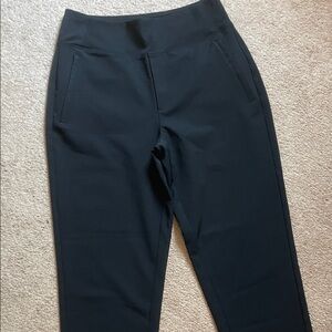 Athleta Black High-Waisted Pants size 6